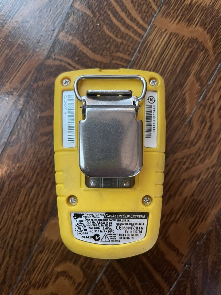 HONEYWELL BW Gas Alert Clip Extreme 2 Single Gas Detector eBay
