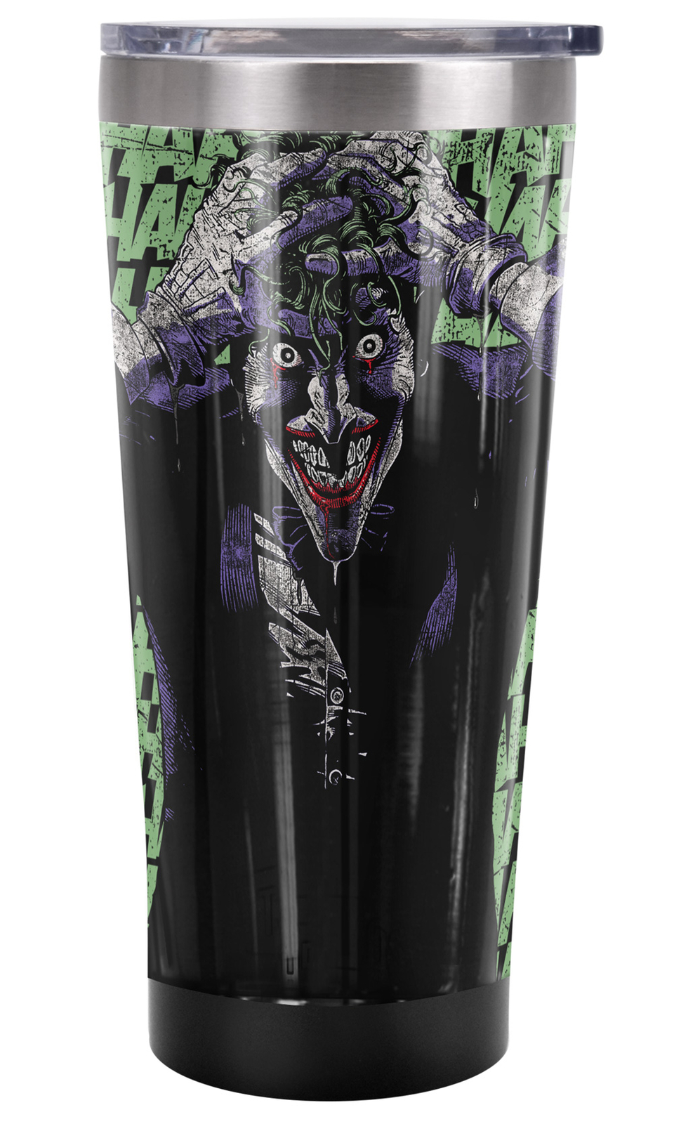Batman Joker Insanity Tumbler 20oz Vacuum Insulated Leak Resistant