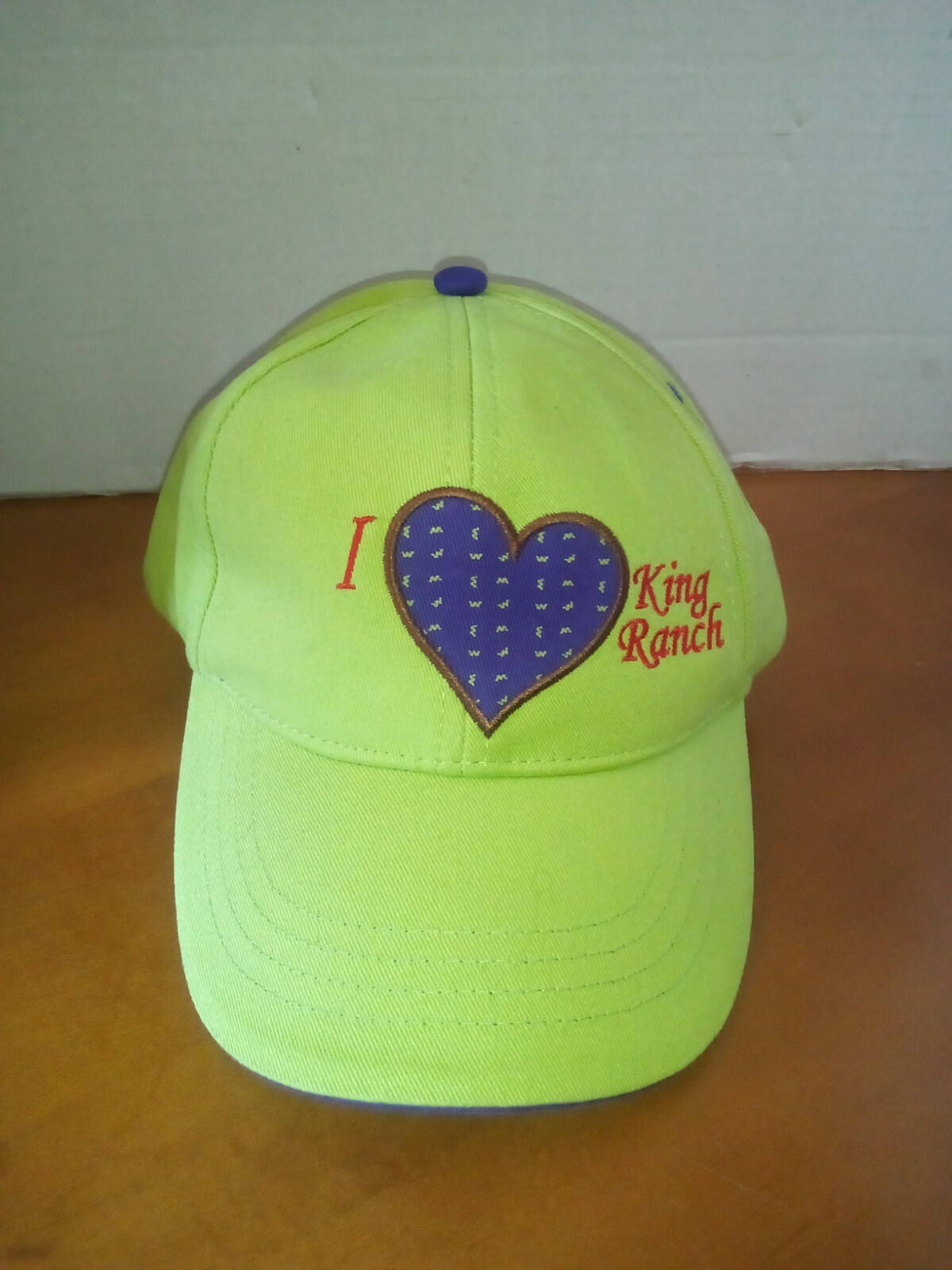 King Ranch one size adjustable strap hat ladies Gem