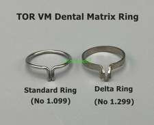 Supporto anello Delta standard matrice dentale per cuneo sezionale sagomato matrice