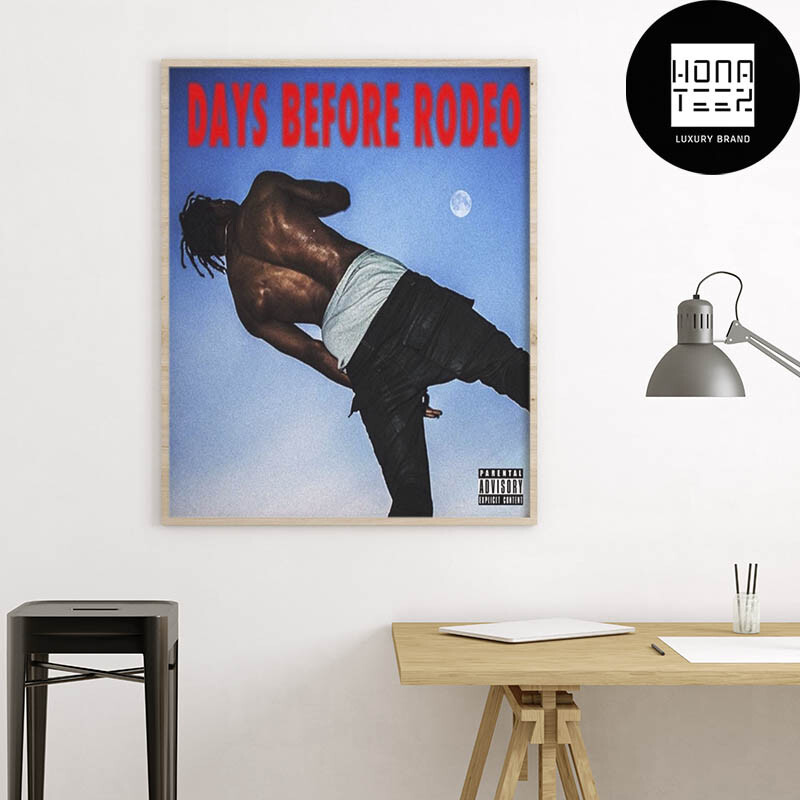 Travis Scott Days Before Rodeo Poster