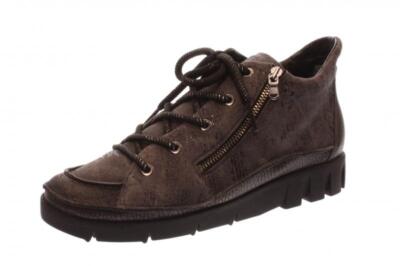 Softwaves Damen Halbschuh/Sneaker/Stiefelette asphalt (Grau) 7.32.03