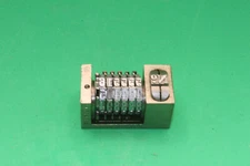 Leibinger #10 6 number reverse with No. cleaned and oiled