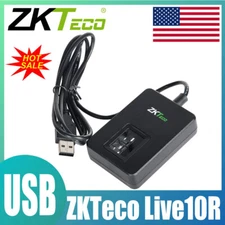 Zkteco Live10R ZK9500 500DPI Biometric Fingerprint Reader USB Scaner Sensor USA