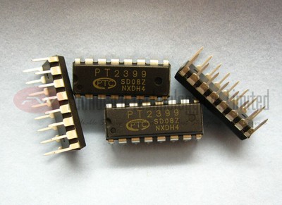 PTC PT2399 2399 Audio   Delay IC DIP-16 x2PCS NEW #WD10*