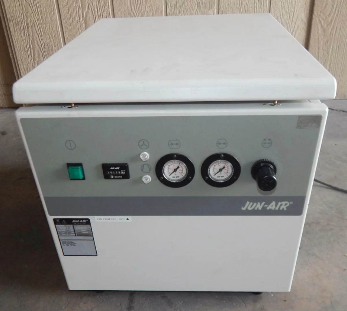 JUN AIR MODEL OF312 4M Oil less Rocking Piston Air Compressor