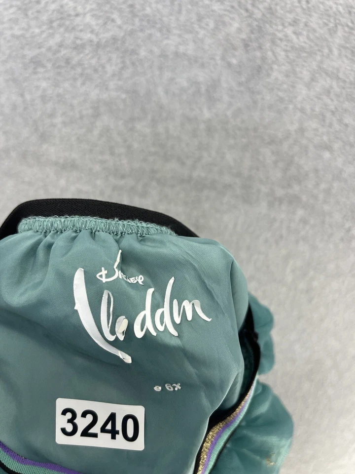 Disfraz Disney Niñas Skit Aladdin Pull on Tul Teal Talla 6X Foto 3 de 4