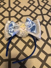 Cinderella Headpiece Disney Blue Layered Headband Girls Princess Dress Costume