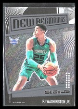 PJ Washington Jr. 2019 Panini Status #21    New Beginnings Charlotte Hornets