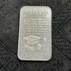 1988 National Mint Graduation Silver Art Bar NA-82V