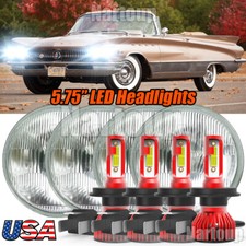 For Buick Electra Wildcat 5.75 5-34 Inch Led Headlights Hilo Beam Dot 4pcs