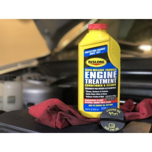 Rislone High Mileage Engine Treatment Conditioner & Cleaner Additive