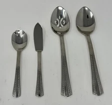 Oneida Fanfare 4 Piece Serving Set Quality Stainless