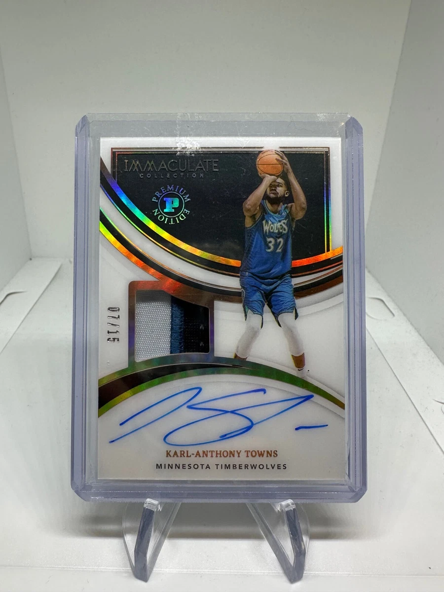 その他 Karl Anthony Towns National Treasures /5 Panini Basketball Karl Anthony Towns Sports Trading Cards