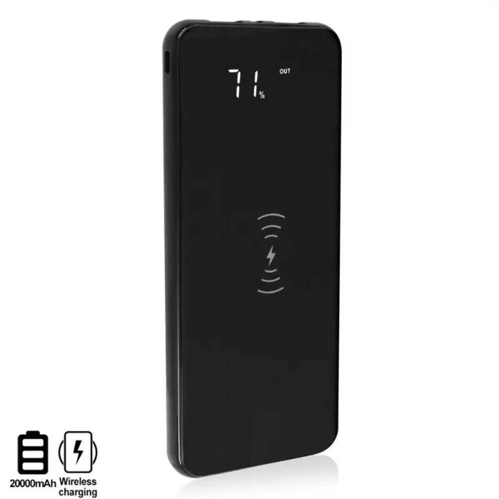 Batterie Externe 20000mAh Qi Contre les Pannes de Batterie sur Mobile