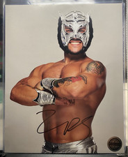 WCW Lince Dorado Autographed Color 8x10 - MLW/WCW Wrestling PWT/COA