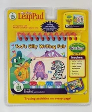NEW Sealed My First LeapPad Tad's Silly Writing Fair Interactive Book Cartridge