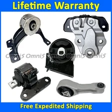 K4262 Motor & Transmission Mount Set 5pc For 2011-2014 Chrysler 200 3.6L AUTO