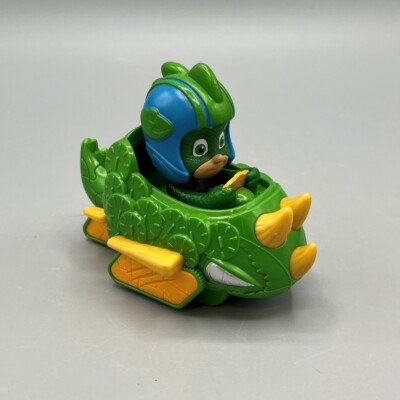PJ Masks Dino Trouble 4''x2.5'' Mini Vehicle Gekko Dinosaur Car Frog Box Just Play