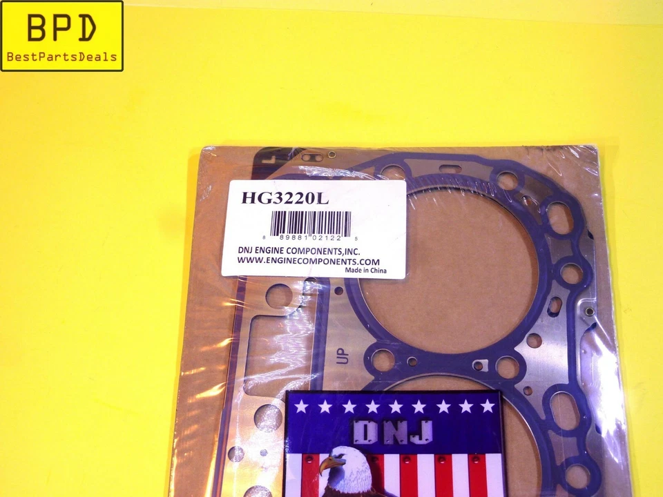 2x 01-16 Chevrolet GMC Hummer 6.6L V8 juntas de cabeça direita + esquerda HG3220L HG3220R - Imagem 3 de 3