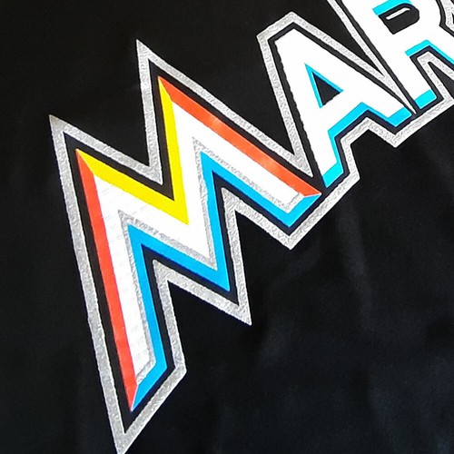 Miami Marlins Evolution Performance MLB T shirt - Picture 3 of 5