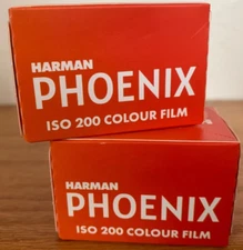 Harman Phoenix 2-PACK Color Negative Film 35mm ISO 200 36 Exp C41 Limitd Edition