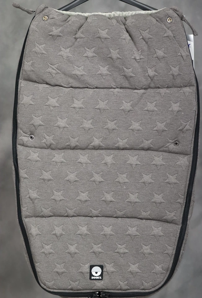 Dooky™ Universal Cochecito de Bebé Saco de Dormir Saco Grande 6-36 MonKnitted Gris Foto 3 de 4