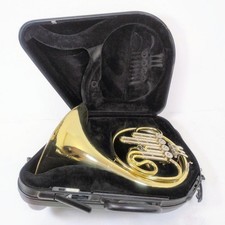 YAMAHA YHR-322II Bb Single French Horn Serviced Used With Hard Case