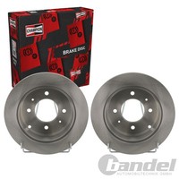 2X Champion Bremsscheiben 262Mm Voll Hinten Passend FüR Hyundai Matrix Sonata