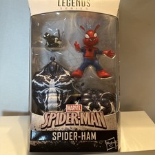 Marvel Legends Spider-Ham Has to Action Figure Monster Venom Build A Figure