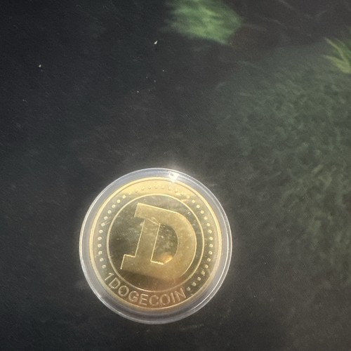 5X Dogecoin Doge pièce commémorative motif chien Collection en édition 5X Dogecoin Doge pièce commémorative motif chien Collection en édition