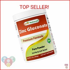 Best Naturals Zinc Gluconate Pure Powder 1 Pound