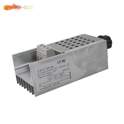 10000W SCR Motor Speed Controller Voltage Regulator Dimming Modulation AC 220V