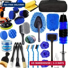 26Pcs Car Detailing Kit, Car Detailing Brush Set, Auto Detailing Drill Brush Set