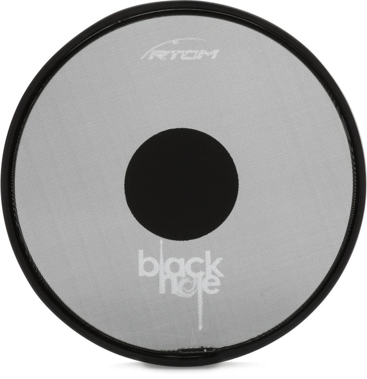 RTOM Black Hole Snap-on Mesh Practice Pad - 12''