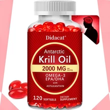 Antarctic krill oil, maintains brain and heart health, and enhances immunity