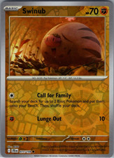 pokemon card swinub Pokemon Card Japanese Swinub 044/100 sv9 TCG — ToysOneJapan