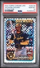 2024 TOPPS CHROME UPDATE X-FRACTOR #USC30 JACKSON CHOURIO ROOKIE RC PSA 10