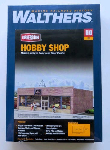 Walthers 3475 Hobby Shop Kit