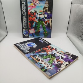 Virtual On Cyber Troopers Video Game Sega Saturn Pal Multilingual Ita Complete Eur