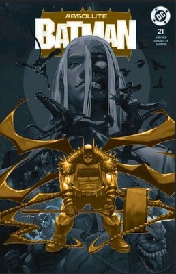 ABSOLUTE BATMAN #21   SANTA FUNG SECRET GOLD SPOT FOIL EXCLUSIVE PRESALE