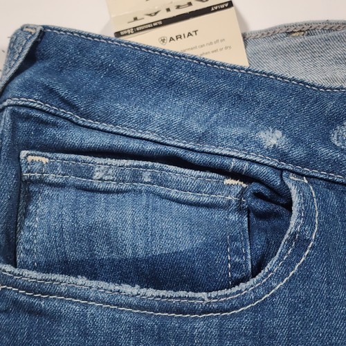 Pantalon femme Ariat neuf 26WR taille moyenne violet jeans Minnesota 10048268 neuf avec étiquette 91,95 $ - Photo 7/17
