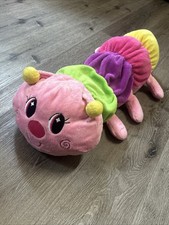 Dan Dee Collectors Caterpillar Floppy Pink Yellow Purple, Green 30"