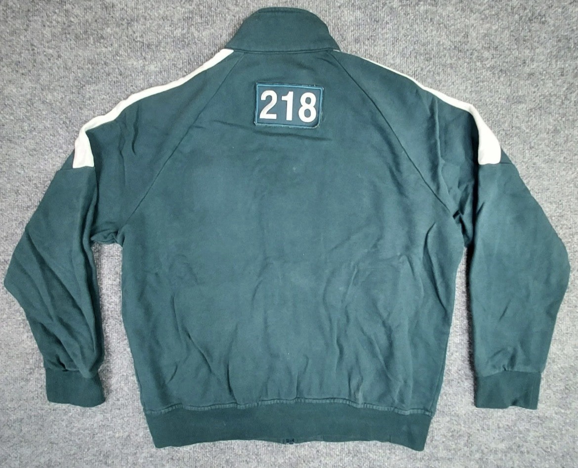 SQUID MANIA タクティカルジャケット サイズL 美品 スクイッドマニア Musinsa X Netflix Squid Game Player 218 Tracksuit Track Jacket
