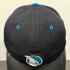 Gorra San Jose Sharks Para Niños - Diseño Fresco De Drew Pearson, Nueva Con Etiquetas, Talla única Unisex