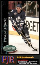 Sylvain Lefebvre 1992-93 Parkhurst #416 Toronto Maple Leafs