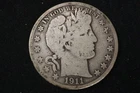 NobleSpirit (RB) Popular Better Barber Half 1911-D Original Surface Choice G/VG