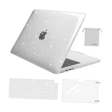Compatible with MacBook Air 13 inch Case 2025 2024 2023 2022 M4 Transparent