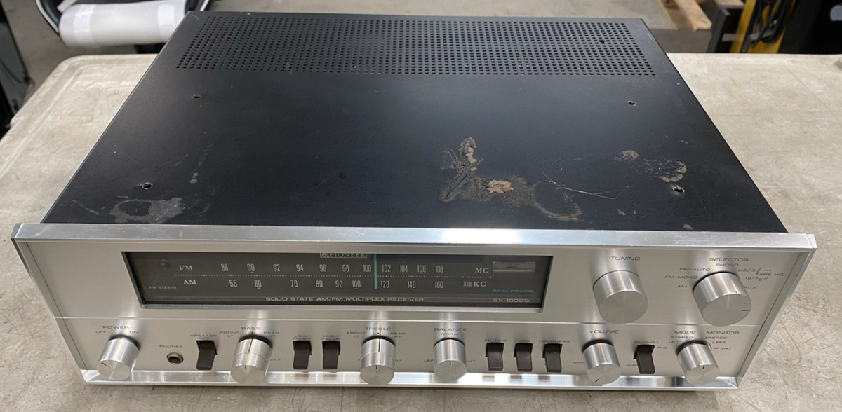 1969 Japan Pioneer SX-1000TA AM/FM Stereo Receiver - SHOWN WORKING