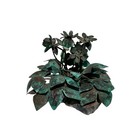 Early 21st Century Bronze Artist Made Brutalist Style Floral Sculpture